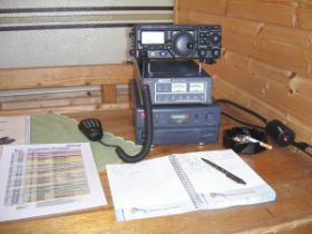 ..meine mobile Station FT 897 mit G5RV und SGC MAC 200